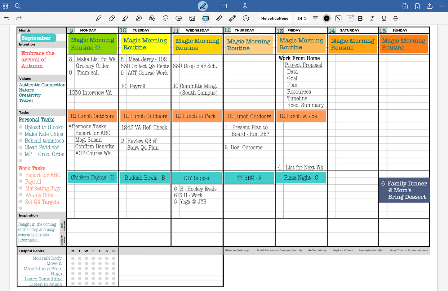 Personal Development Planner - Digital Edition